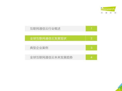2020年全球互聯網通信云行業研究報告